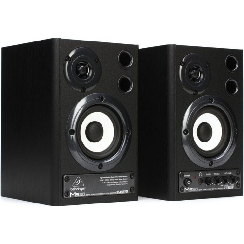 Behringer MS20 20-Watt Stereo Near Field Studio Monitor Speakers